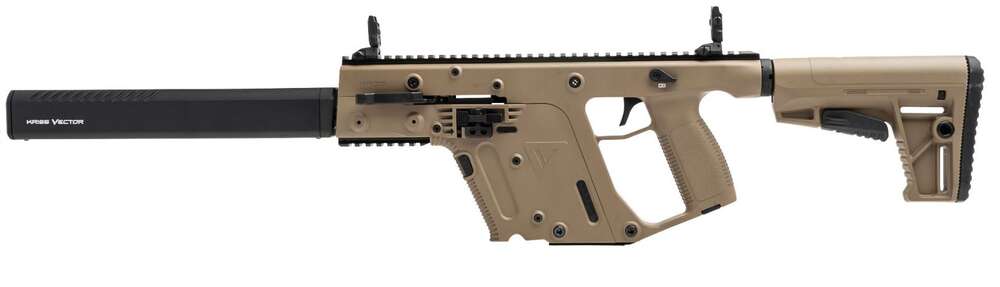 Rifles Long Guns Kriss Tdi Vector CRB 10mm VECTOR CRB G2 10MM 16" FDE •  • Model: Vector CRB